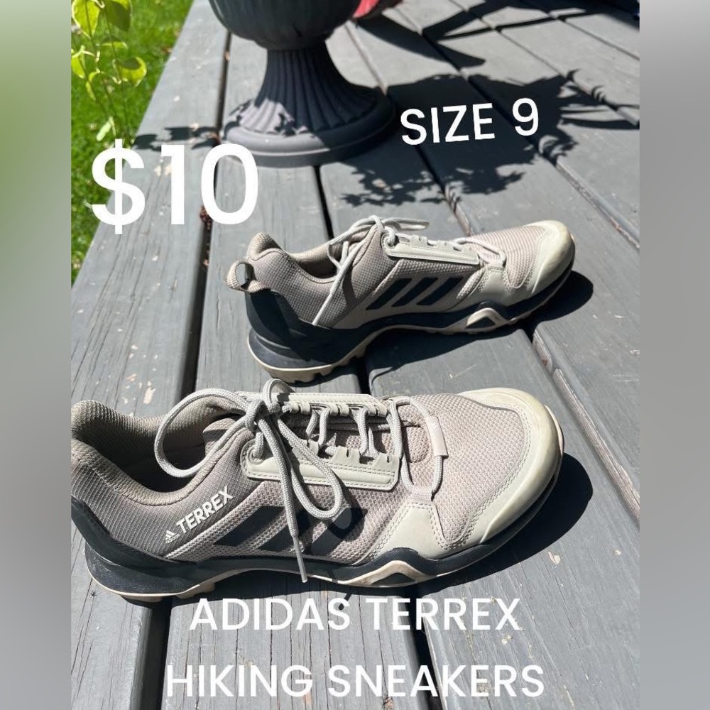 Adidas Terrex Gray Hiking Shoes